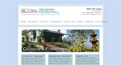 Desktop Screenshot of grandviewfoundation.com